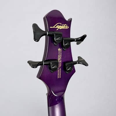 Legator HB4SS Helio 4-String Super Shred 2026 - Magenta Burl image 10