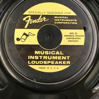 1997 Fender Eminence Speaker | Model#: 037617 image 2