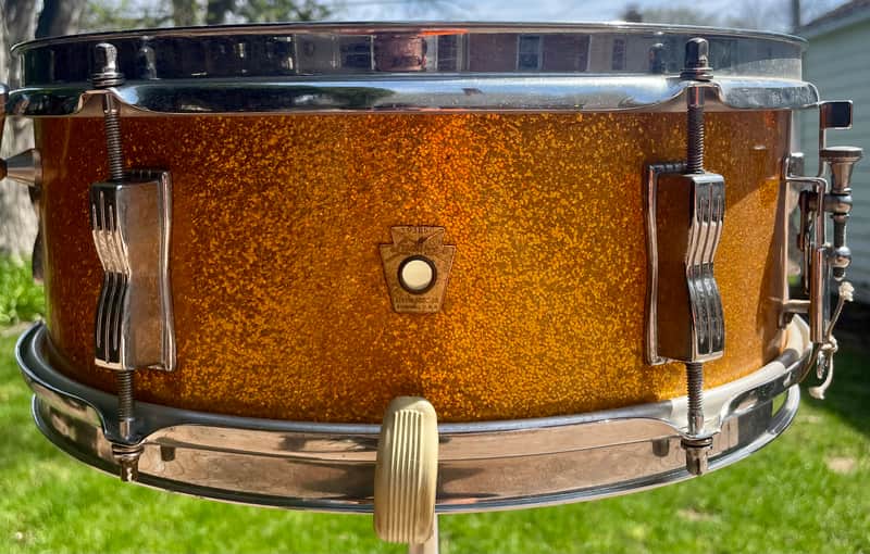 No. 491 Pioneer 5x14" 6-Lug Snare Drum with Keystone Badge image 1
