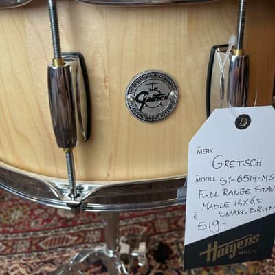 Gretsch S1-6514-MS Full Range Stave Maple 14x6,5 2025 - Natural image 2