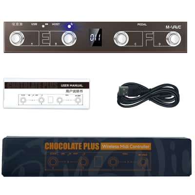 M-Wave Chocolate Plus | MIDI Foot Controller Pedal. Works great