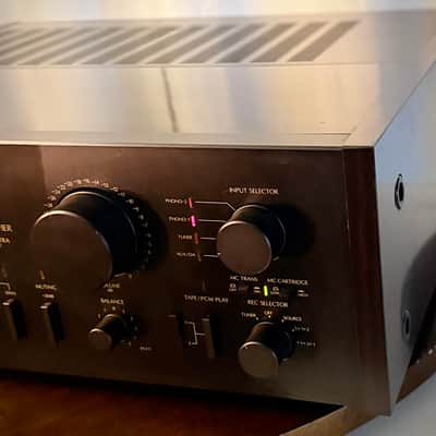 πΆβ¨ Sansui AU-D707G Extra Integrated Amplifier w/ Wood Cabinet (100V JDM) + Step-Down Transformer β Serviced, Fully Tested, Plug-and-Play image 6