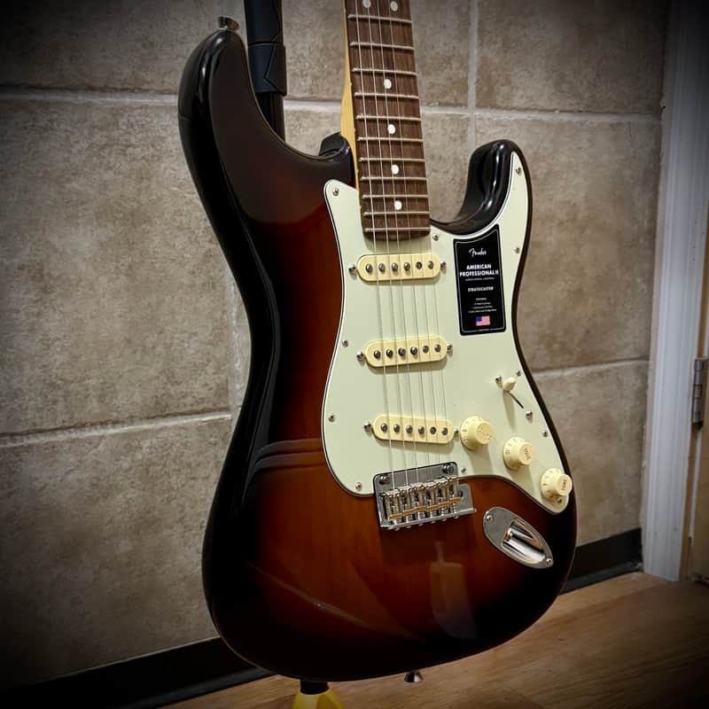 Fender American Professional II Stratocaster - Anniversary 2-Colour Sunburst image 1