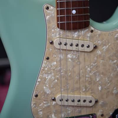 Fender Custom Shop Cyclone Aged Daphne Blue USA 2002 image 5