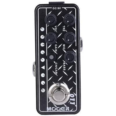 Mooer Micro Preamp 011 Cali Dual Guitar Effects Pedal Based on Mesa Boogie® Dual Rectifier image 3