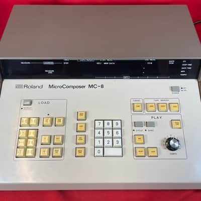 Vintage 1977 Roland MC-8 Microcomposer 8-Channel Analog Sequencer, Manuals, Box etc image 2