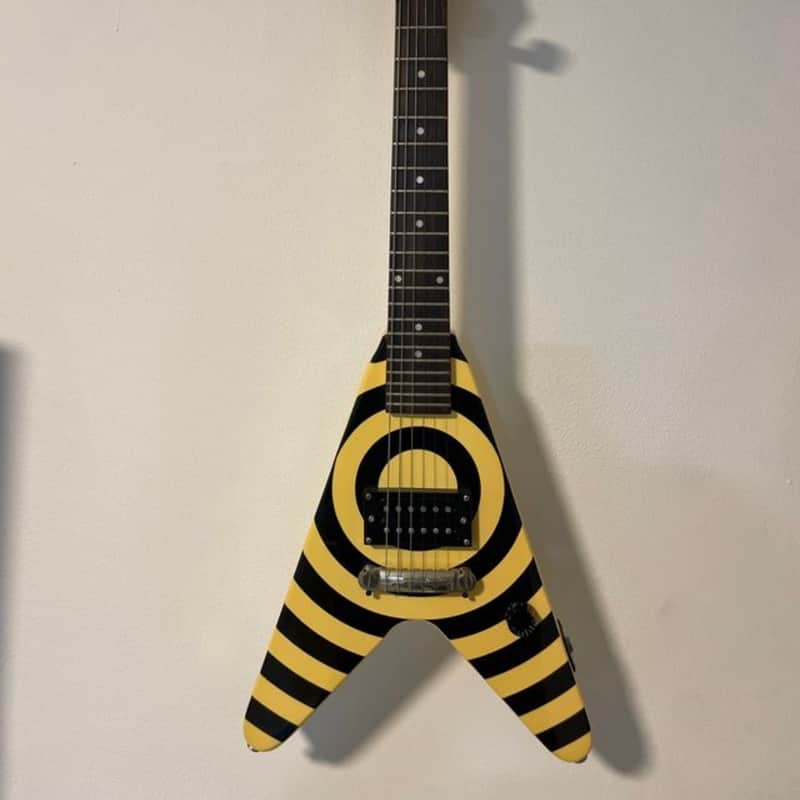 2010 Epiphone Zakk Wylde Flying Vee wee Bull eye