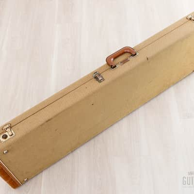 1994 Fender American Vintage ‘62 Jazz Bass Stack Knob Sunburst, 100% Original w/ Tweed Case image 24