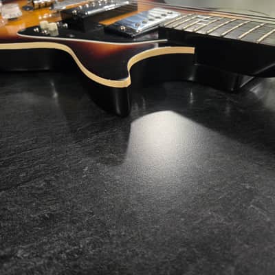 Early 70's Global LP-70 Electric Guitar With Padded Case image 10