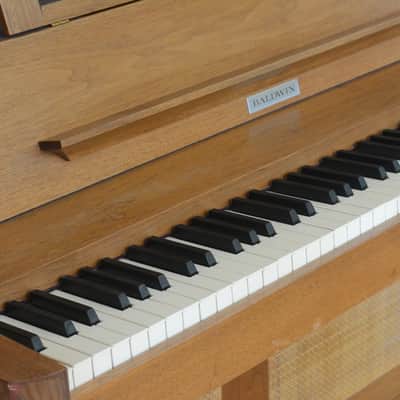 Baldwin Acrosonic 88 Key piano - 1960s - Walnut/ MCM modernist design image 14