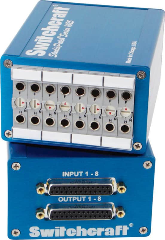 BRAND NEW Switchcraft Studio Patch 1625 16-point TT - DB25 Patchbay image 1