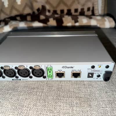 Tascam MM-4D/IN-X 4-Channel Analog to Dante Preamp image 2