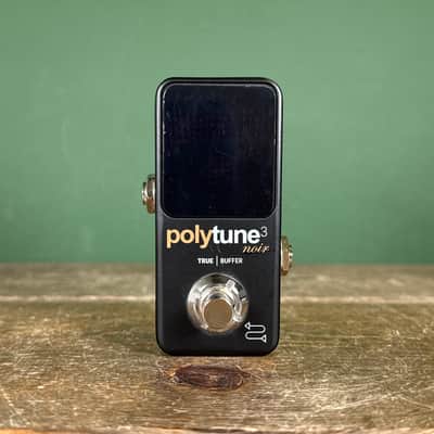 TC Electronic Polytune 3 Noir Mini Polyphonic Tuning Pedal 2019 - Present - Black image 2