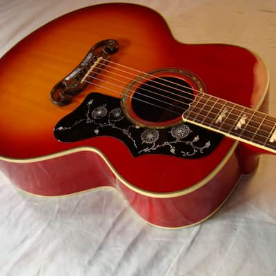 Gibson J 200 Custom 1994 - Cherry Sunburst image 21