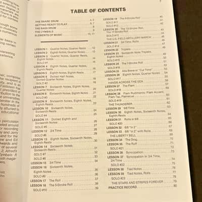 Alfred's Drum Method, Book 1, Feldstein & Black - BRAND NEW #2 image 5