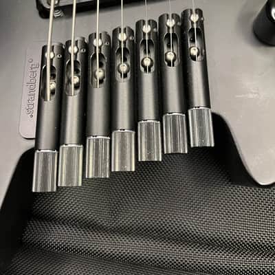 Strandberg Guitars Boden OS 7 MIK with Maple Fretboard 2015 - 2016 - Black image 3