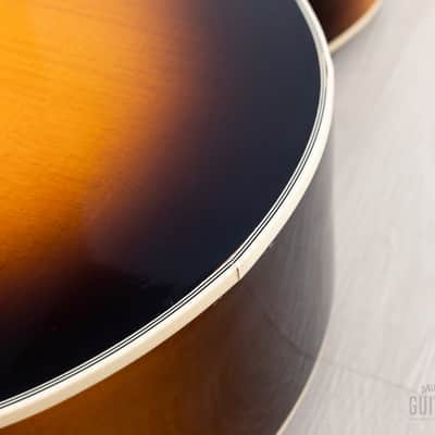 1992 Gibson J-200 Jumbo Acoustic Guitar Vintage Sunburst, Near-Mint w/ Case image 19