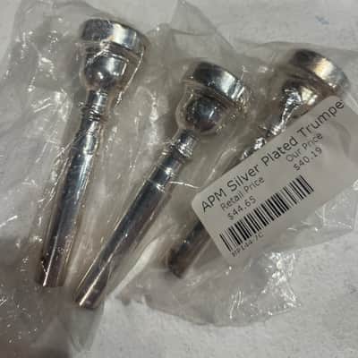 APM Silver Plates trumpet mouthpiece 7c - Silver image 1