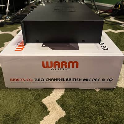 Warm Audio WA273-EQ 2-Channel British Microphone Preamp / EQ 2018 - Present - RAF Blue Gray image 3