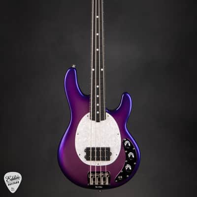 (SEP 9)Ernie Ball Music Man Short Scale StingRay - Galactic Pearl #K14707 image 3
