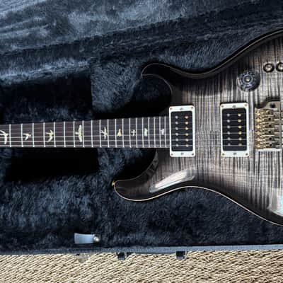 PRS Custom 24 35th Anniversary Charcoal Burst 10 Top Pattern Thin Neck Guitar image 2