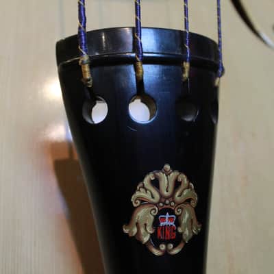 King Mortone Double Bass Blonde c1960 image 12