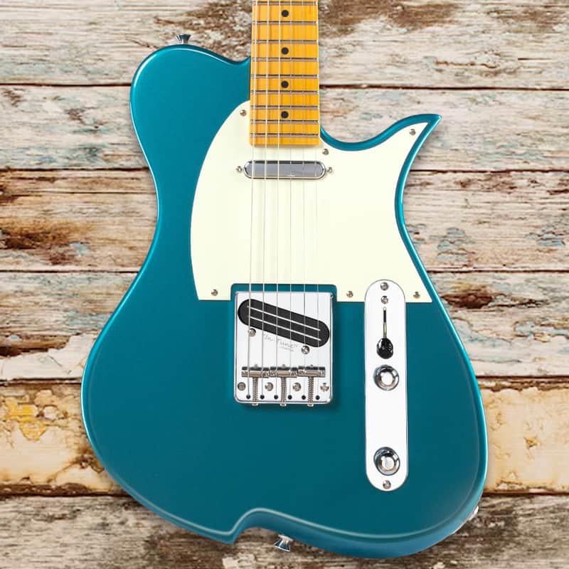 Vola Guitars Vasti MC Ocean Turquoise Metallic image 1