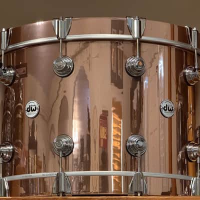 2025 DW Collector's Rose Copper 14x22 Cherry HVLT Bass Drum image 9