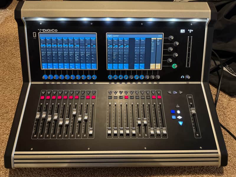 DiGiCo S21 Digital Mixing Console with 60 Channel/24 Aux Software Upgrade image 1