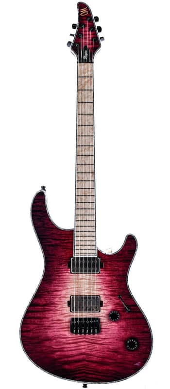 Mayones Regius 6 Natural Fade Red Burst image 1