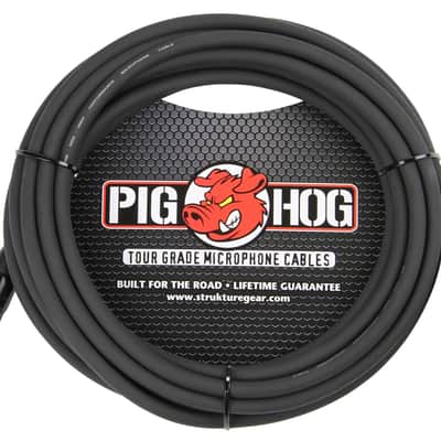 Pig Hog High Performance 8mm XLR Microphone Cable, 25 ft - PHM25 image 1