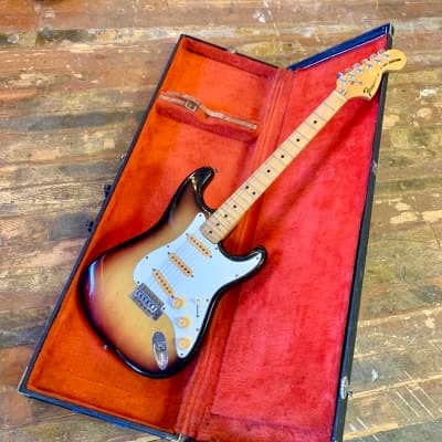 Fernandes Burny Custom strat 1976 Sunburst original vintage mij japan fujigen matsumoku image 5
