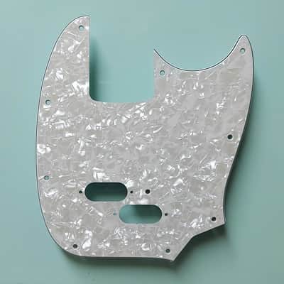 Replacement pickguard for Squier Classic Vibe Mustang Bass - many colors! image 2