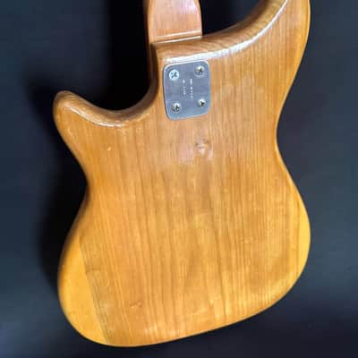 Kapa Continental Bass Guitar - Slim Hofner Neck - Short Scale - Two Pickups - Padded Gig Bag - 1967 image 5