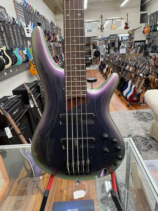 Ibanez SR505E 2019 - Black Aurora Burst image 1