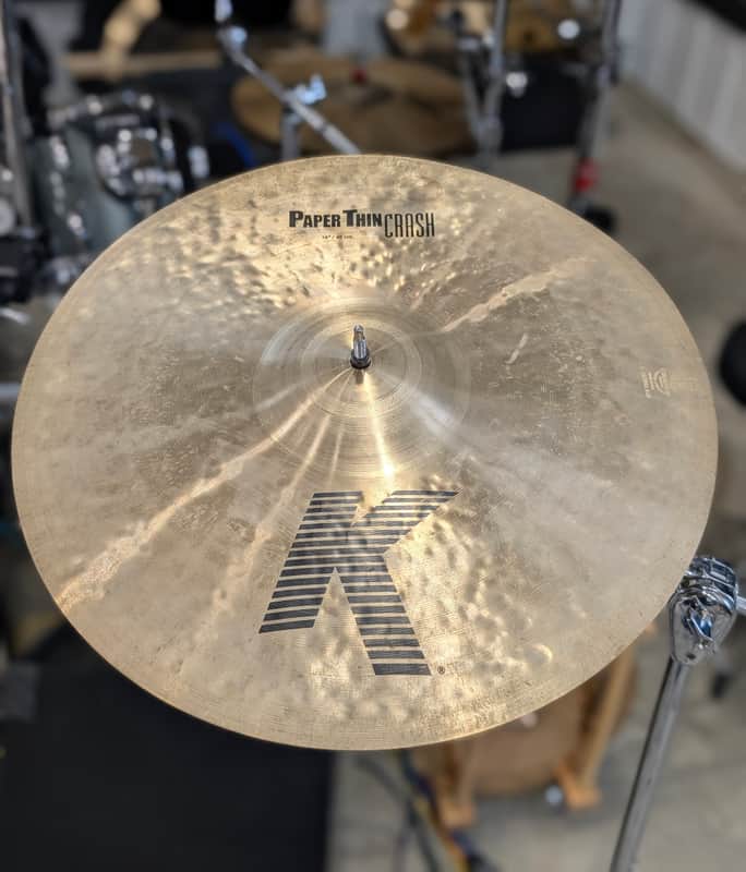Zildjian 18" K Series Paper Thin Crash Cymbal 2023 - Present - Traditional image 1