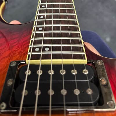Ibanez S6570SK-STB Prestige with Rosewood Fretboard 2017 - 2018 - Sunset Burst image 7
