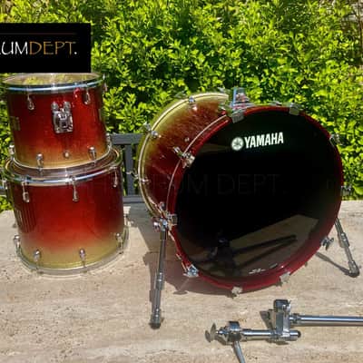 ♚RARE♚2004 YAMAHA Maple Custom ABSOLUTE NOUVEAU *22"x16" BASS DRUM♚APPLE SPARKLE image 10