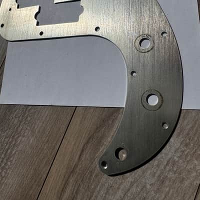 62 Fender Precision USA 13 Hole pickguard pattern Relic / Aged Silver Aluminum 1962 64 71 image 12