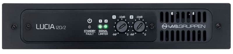 Lab Gruppen LUCIA-120/2 Commercial Amplifier with DSP, 2x60W image 1