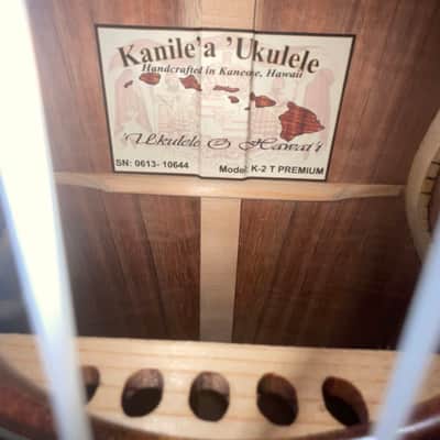 Kanilea K-2 T Premium Ukulele - Koa Wood image 7