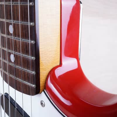 Fender MG-69 Mustang Reissue MIJ 2010 Red Matching Headstock Japan w/ Bag image 14