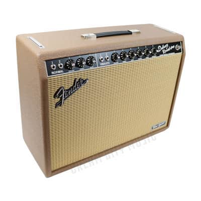 Used Fender Limited Edition Tone Master Deluxe Reverb 22W 1x12 Combo Amp - Cocoa image 2