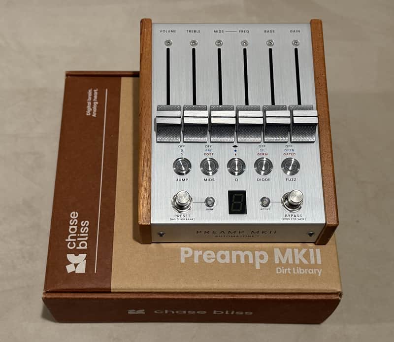 Chase Bliss Audio Automatone MKII Preamp 2020 - 2024 - SIlver image 1