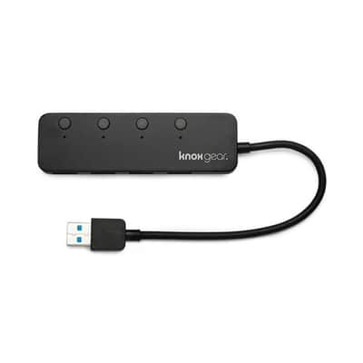Hercules DJ Starter Kit with Laptop Stand and Knox Gear 4-Port USB 3.0 Hub image 9
