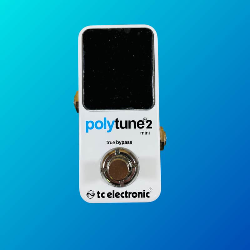 TC Electronic Polytune 2 Mini Poly-Chromatic Tuner Pedal image 1
