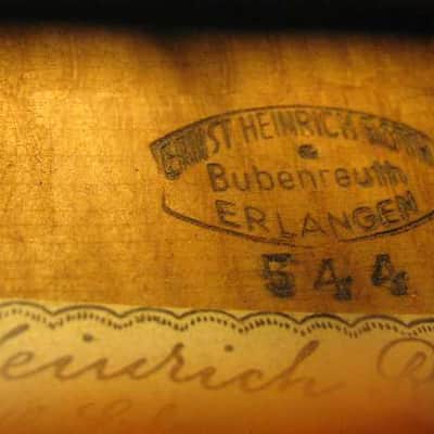AN EXCELLENT GERMAN VIOLIN BY ERNST HEINRICH ROTH, 1957 MODEL VIII-R 1722 STRAD image 8