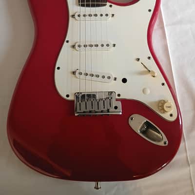 1988–1989 Fender Japan Stratocaster – E-Serial / Candy Apple Red / Maple Neck image 4