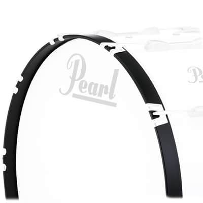 Pearl Championship 20" Bass Drum Hoop RIM-20PBJ - Gloss Black image 3