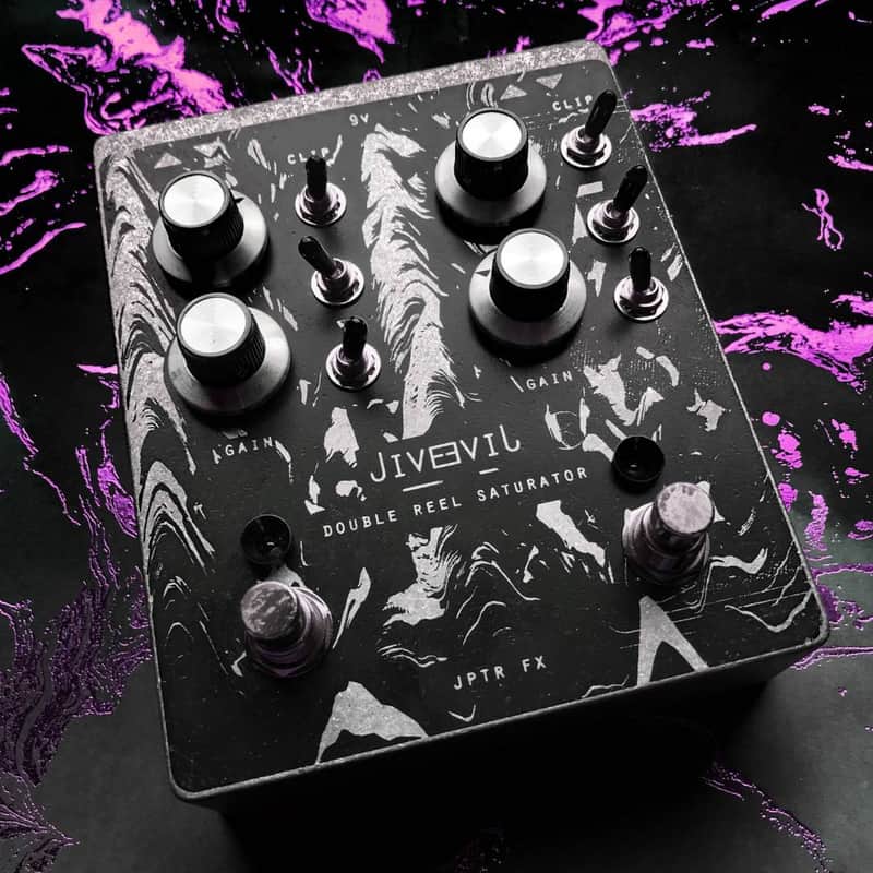JPTR FX Double Jive - Jiveevil Reel Saturator Pedal - Fast Free